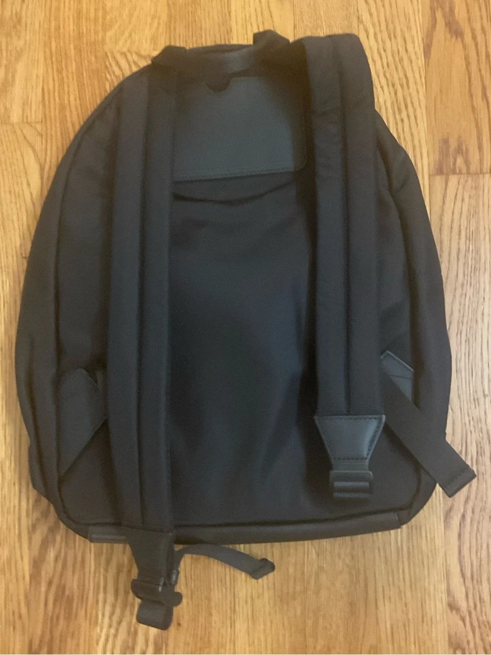 Quince Revive Unisex Black Nylon Daypack Backpack . Size OS